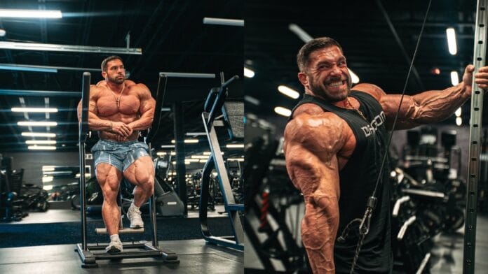 Derek Lunsford, americano no Mr. Olympia 2026 (Foto: @dereklunsford_, Redes sociais)