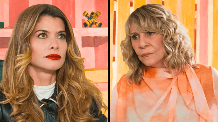 Vanessa (Alinne Moraes) e Pérola (Renata Sorrah) em cena de Por Você