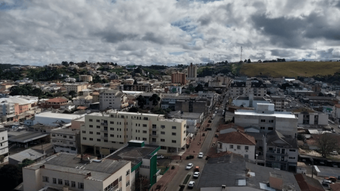 vista aérea da cidade de são joaquim