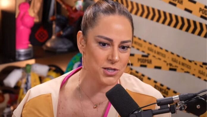 Silvia Abravanel concorrerá nas Eleições 2026 (Foto: Podpah, Divulgação)