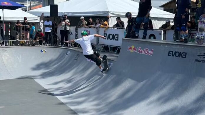 Circuito Skate SC Park em Palhoça (Foto: Maria Sampaio, NSC TV)