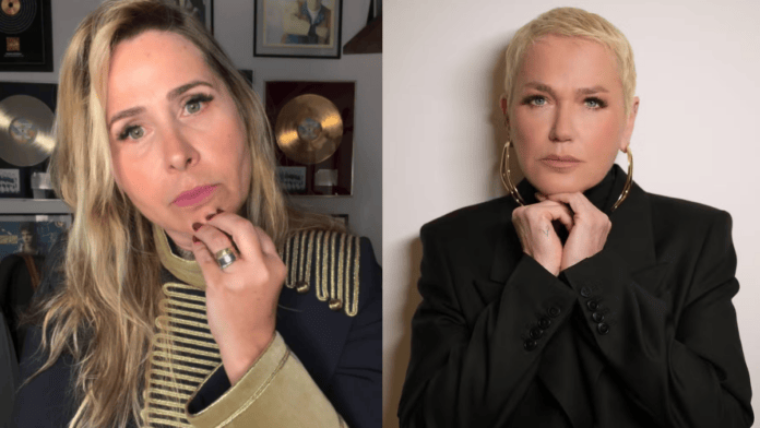 Xuxa processa ex-paquita Andréa Sorvetão por dívida de apartamento e valor chega a R$ 26 mil
