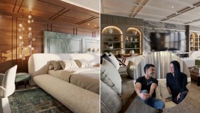 Cantor vai viver em apartamento de R$ 4,5 milhões com sala envidraçada, boiserie, pedra verde e vista para o mar no ES