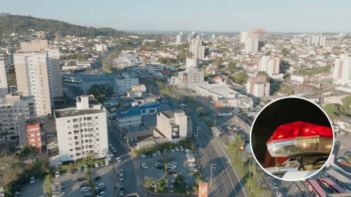 Criança foi encontrada sozinha em Criciúma (Foto: Prefeitura de Criciúma, Divulgação)