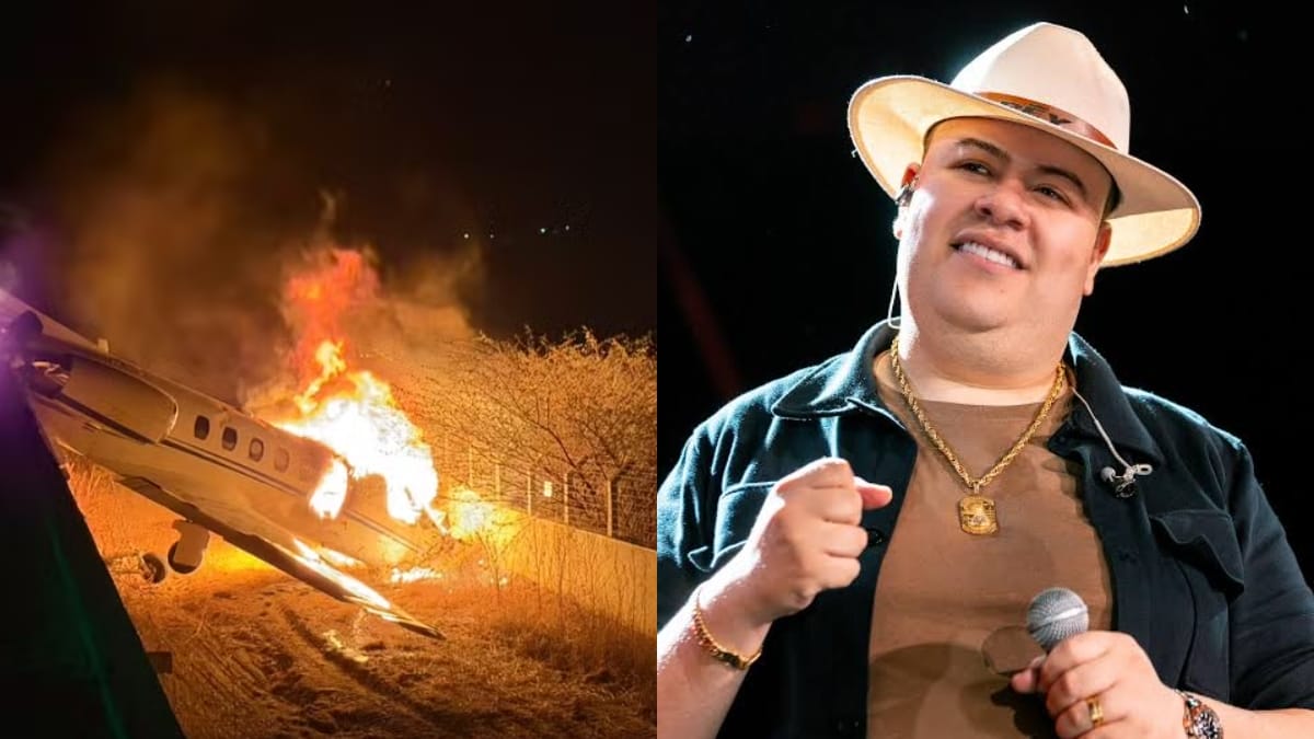 Cantor Rey Vaqueiro cancela shows após avião sair da pista e pegar fogo ao pousar no Rio Grande do Norte; FOTOS - NSC Total