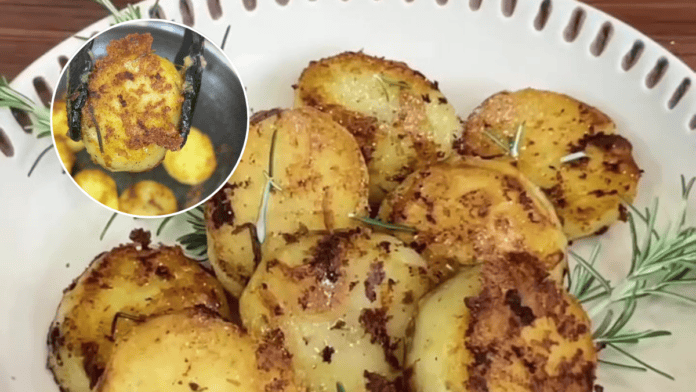 Batatas na frigideira