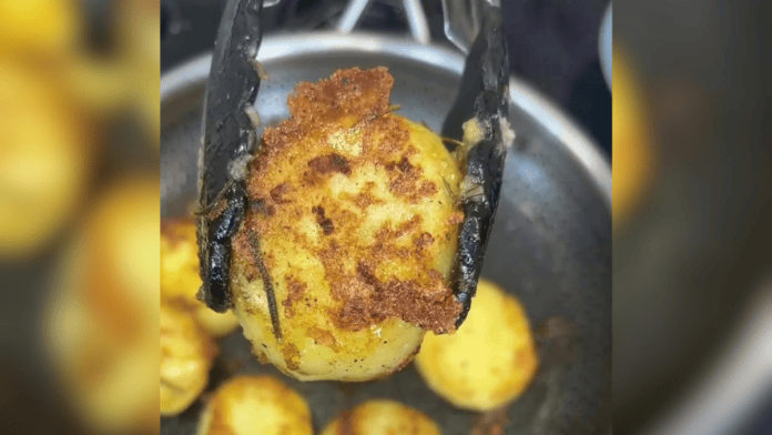 Batatas na frigideira