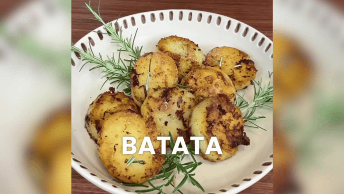 Batatas na frigideira