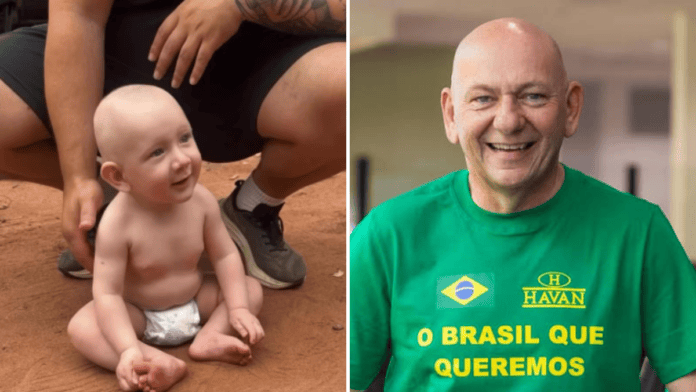 “Novinho da Havan”: bebê de 5 meses faz sucesso na internet por semelhança com Luciano Hang e empresário reage