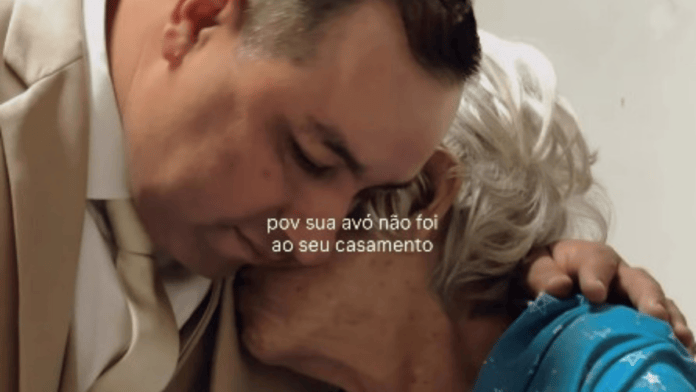 No dia do casamento, noiva visita a avó que não podia ir à cerimônia por estar internada em hospital: "Momento lindo e emocionante"