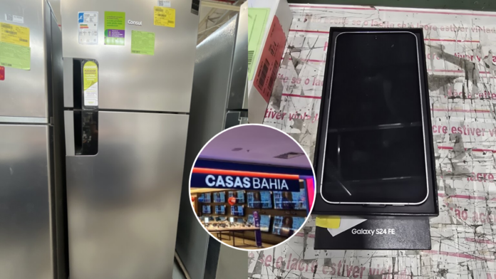 Geladeiras e celulares são destaques no leilão da Casas Bahia (Foto: Divulgação)