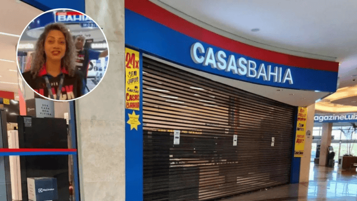 Casas Bahia fechou quase 300 lojas e demitiu mais de 1,9 mil funcionários em todo o Brasil (Foto: Reprodução)