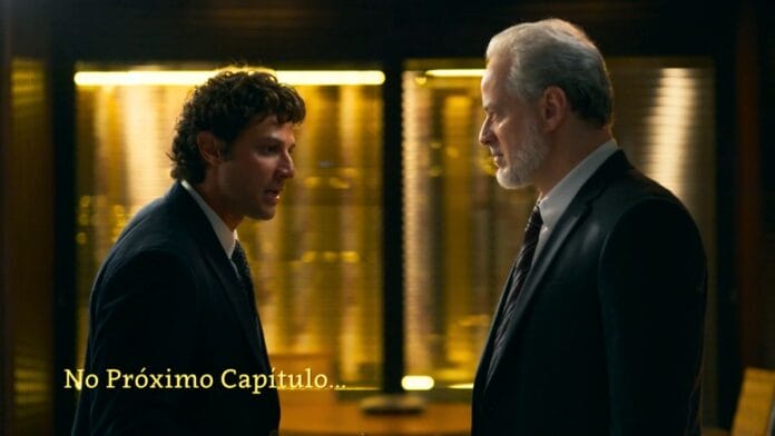 cena da novela das nove da TV Globo