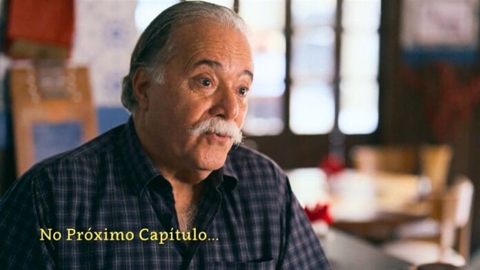 cena da novela das nove da TV Globo