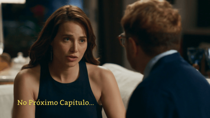 cena da novela das nove da TV Globo