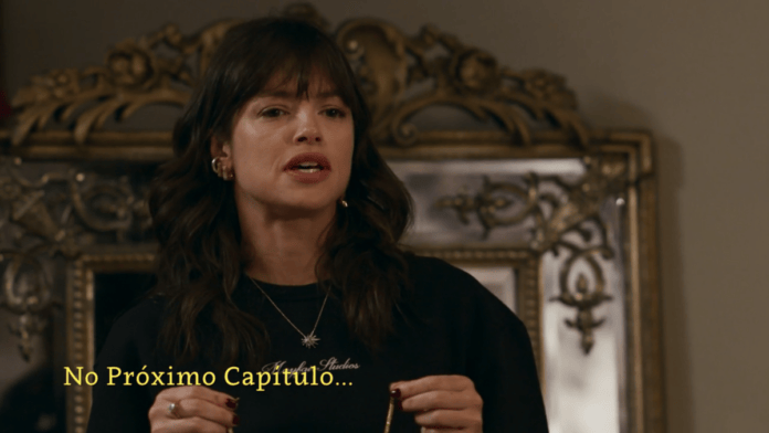 cena da novela das nove da TV Globo