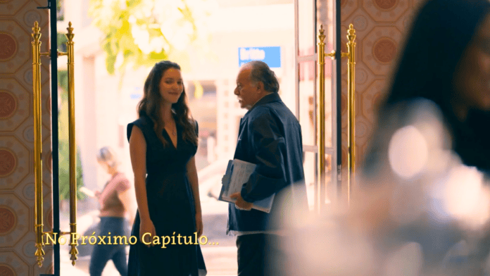 cena da novela das nove da TV Globo