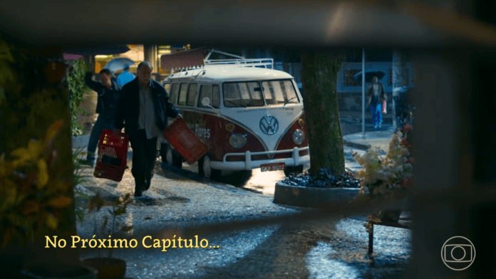 cena da novela das nove da TV Globo