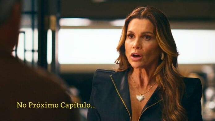 cena da novela das nove da TV Globo