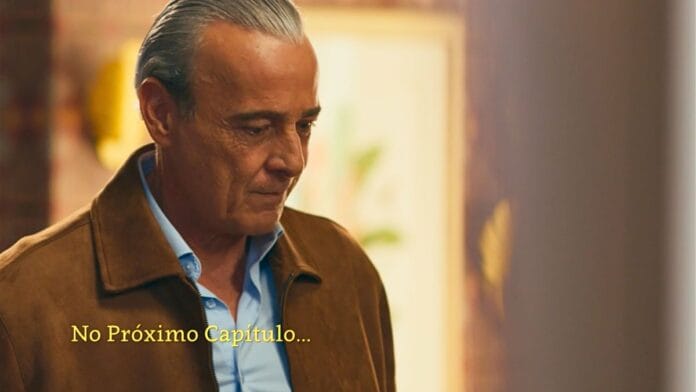 cena da novela das nove da TV Globo