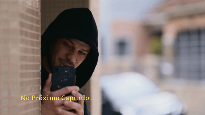 cena da novela das nove da TV Globo