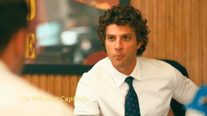 cena da novela das nove da TV Globo