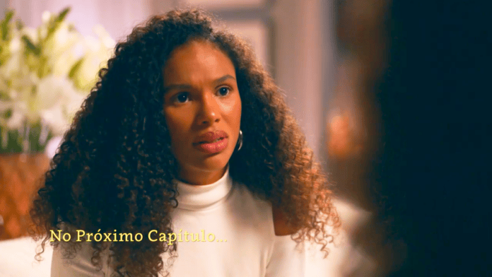 cena da novela das nove da TV Globo