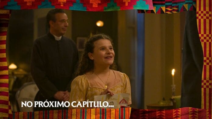 cena da novela das seis da TV Globo