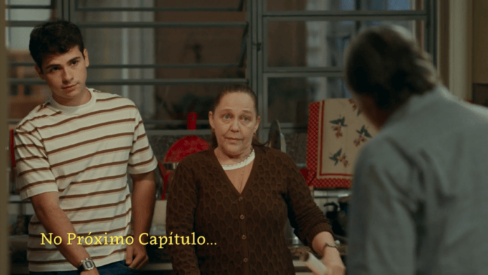 cena da novela das nove da tv globo