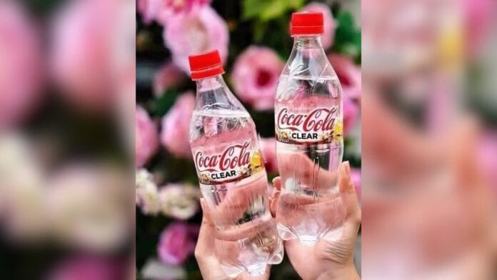 coca-cola transparente