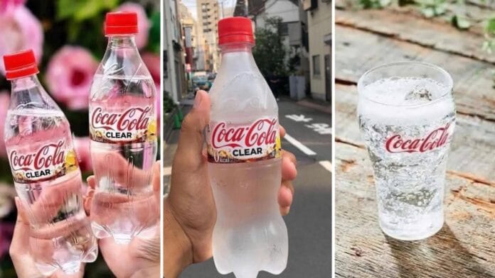 coca-cola tranparente