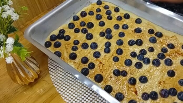 adicionado as uvas na receita