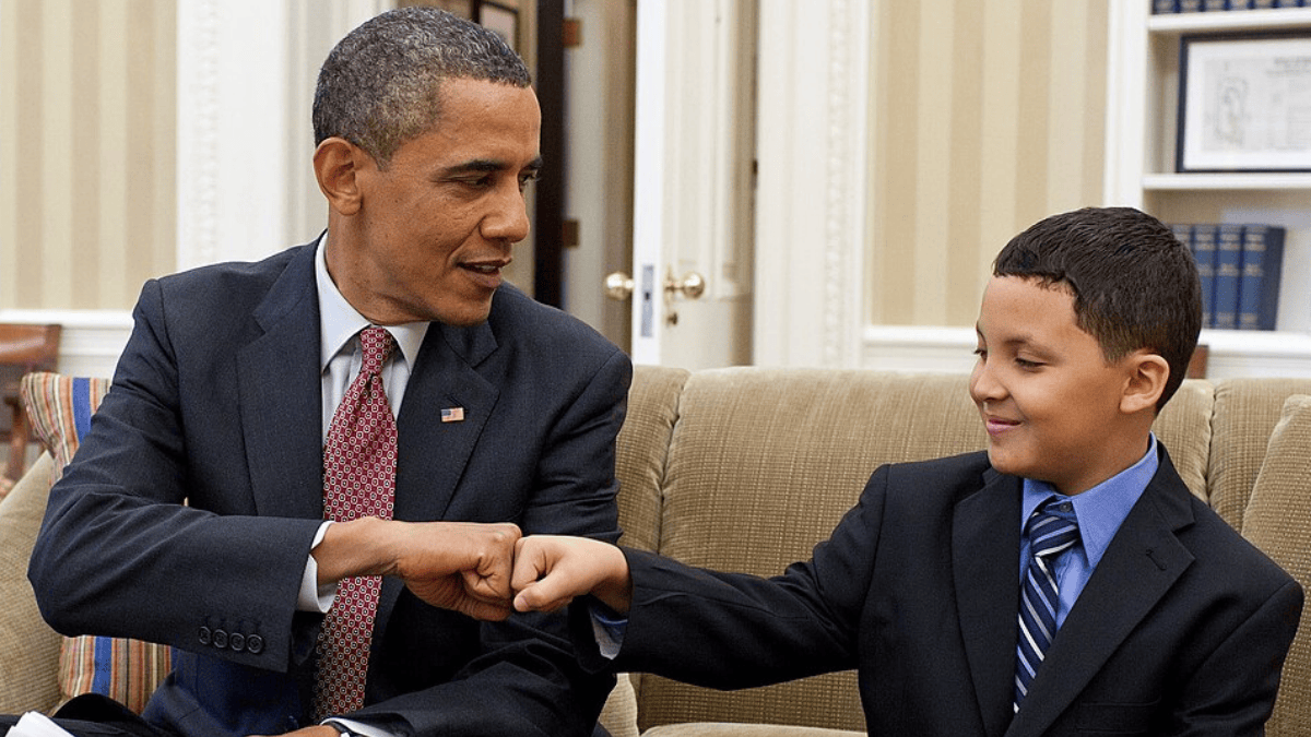 A responsável pelo evento foi a organização Make-a-Wish que realiza desejos de crianças e adolescentes levando esperança, força e alegria para o tratamento (Foto: Pete Souza / Wikimedia Commons)