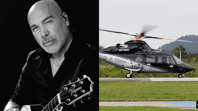 Queda de helicóptero vitimou cinco pessoas, incluindo o canto Rick, da dupla com Renner (Foto: Reprodução)