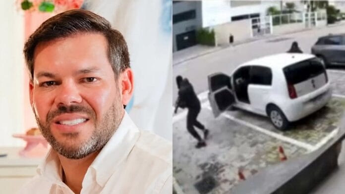 Homem executado na frente da filha em bairro de luxo na Grande Florianópolis é identificado: “Tão triste”
