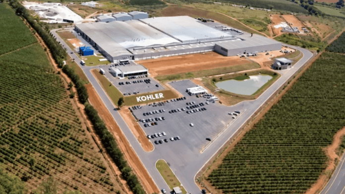 Kohler fechou fábrica em Minas Gerais (Foto: Divulgação)