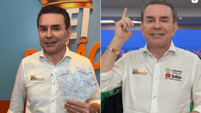 Alessandro Montenegro é chamado de "Rei do Bolão" (Foto: Reprodução)