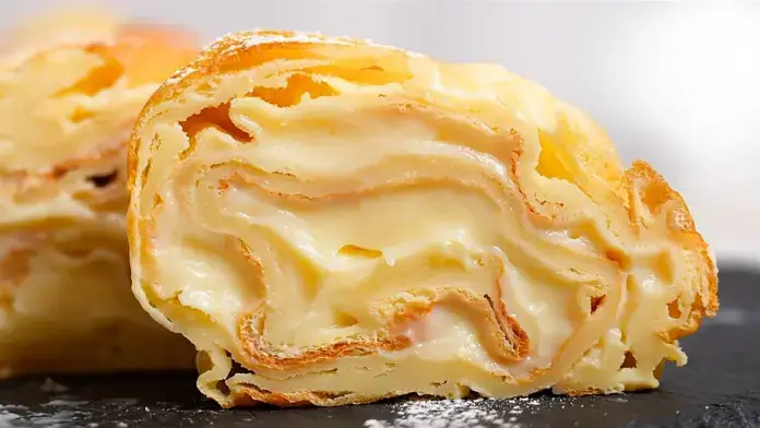 Sem sovar a massa: rocambole com recheio de creme belga delicioso é super fácil de preparar