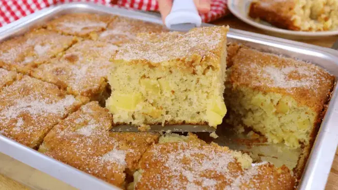 Faça para o café: bolo de maçã de liquidificador leva especiaria para deixar sabor ainda mais marcante