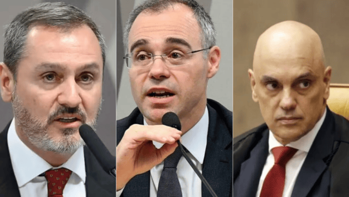 Decisão escala crise no STF e da Polícia Federal (Foto: Andressa Anholete/Agência Senado; Bruno Peres, Agência Brasil)