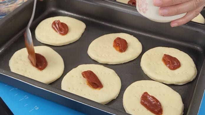 montando as pizzas