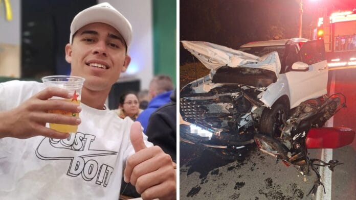 Acidente mata jovem de 27 anos em cidade turística de SC: “Sem acreditar”