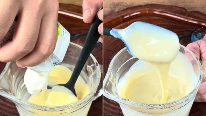 Misture suco de limão, chocolate branco e creme de leite no liquidificador para fazer uma mousse trufada perfeita para a sobremesa