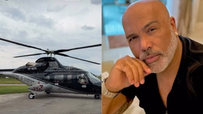 Helicóptero desaparece na Serra de SC com o cantor Rick e mobiliza buscas após celular de tripulante mostrar última localização
