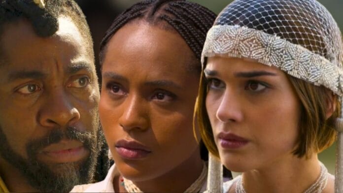 Jendal (Lázaro Ramos), Alika (Duda Santos) e Virginia (Theresa Fonseca) em cena de A Nobreza do Amor, novela das seis da TV Globo