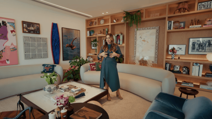 sala da casa de flavia alessandra quem ama cuida