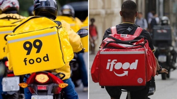 Ifood e 99 travam disputa na justiça após campanha publicitária, gigante do delivery alega concorrência desleal e Justiça toma decisão
