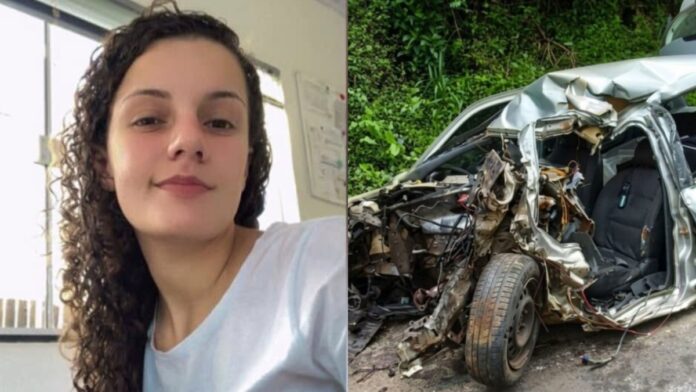 “A vida é um sopro”: jovem de 26 anos morre após carro bater de frente com caminhão em SC