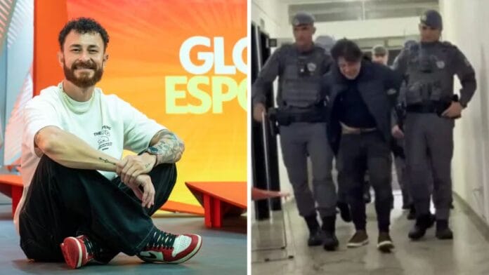Apresentador Fred Bruno leva tiro no pé após deputado Marcelo Aguiar disparar arma em balada de SP, diz colunista