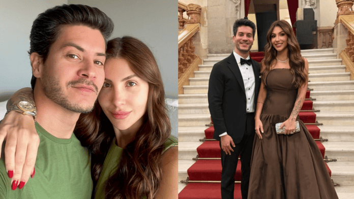 Arthur Aguiar enfrenta fim do casamento com Jheny Santucci e ação por dívida de aluguel
